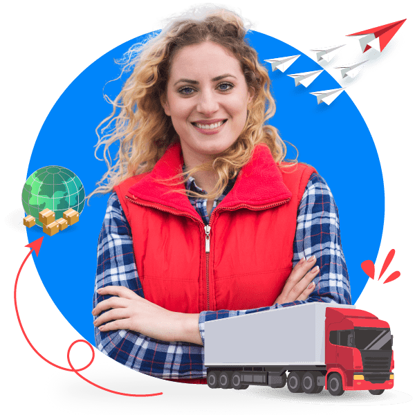 Organización del transporte y la distribución Kings Corner