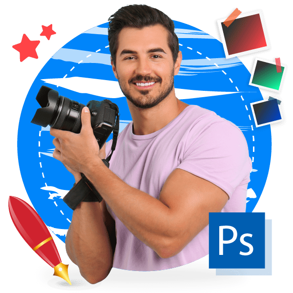 Curso de Photoshop avanzado con Kings Corner banner principal
